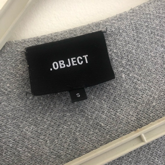 Object long grey cardigan - Picture 2 of 6